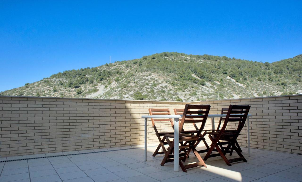 Apartamento Tranquil Duplex In Sitges, Barcelona,Sea Views, Parking, Terrace Exterior foto